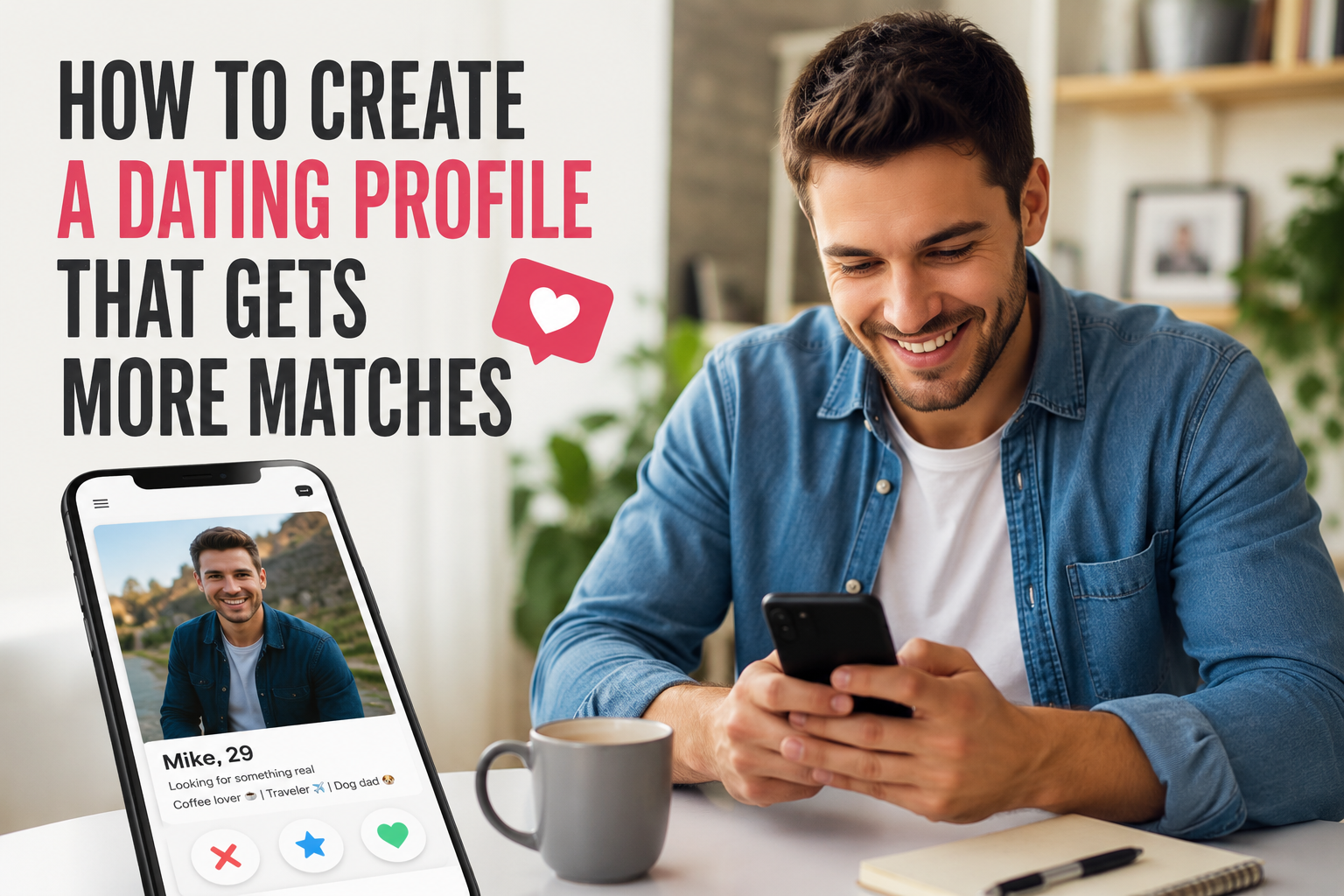 How to Create a Dating Profile That Gets More Matches